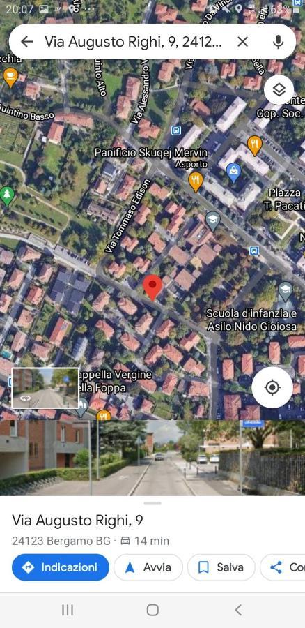 Villetta Rossini Appartamento Da Condividere Con Me Luciano Servizio Ospiti Taxi Driver Navetta No Wifi 2 Camera Da Letto Per 5 Persone Valbrembo Kültér fotó